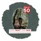 Dark Grey Suede Mat Board for 10x14 Frames - Oval Opening for 8x12 Photos